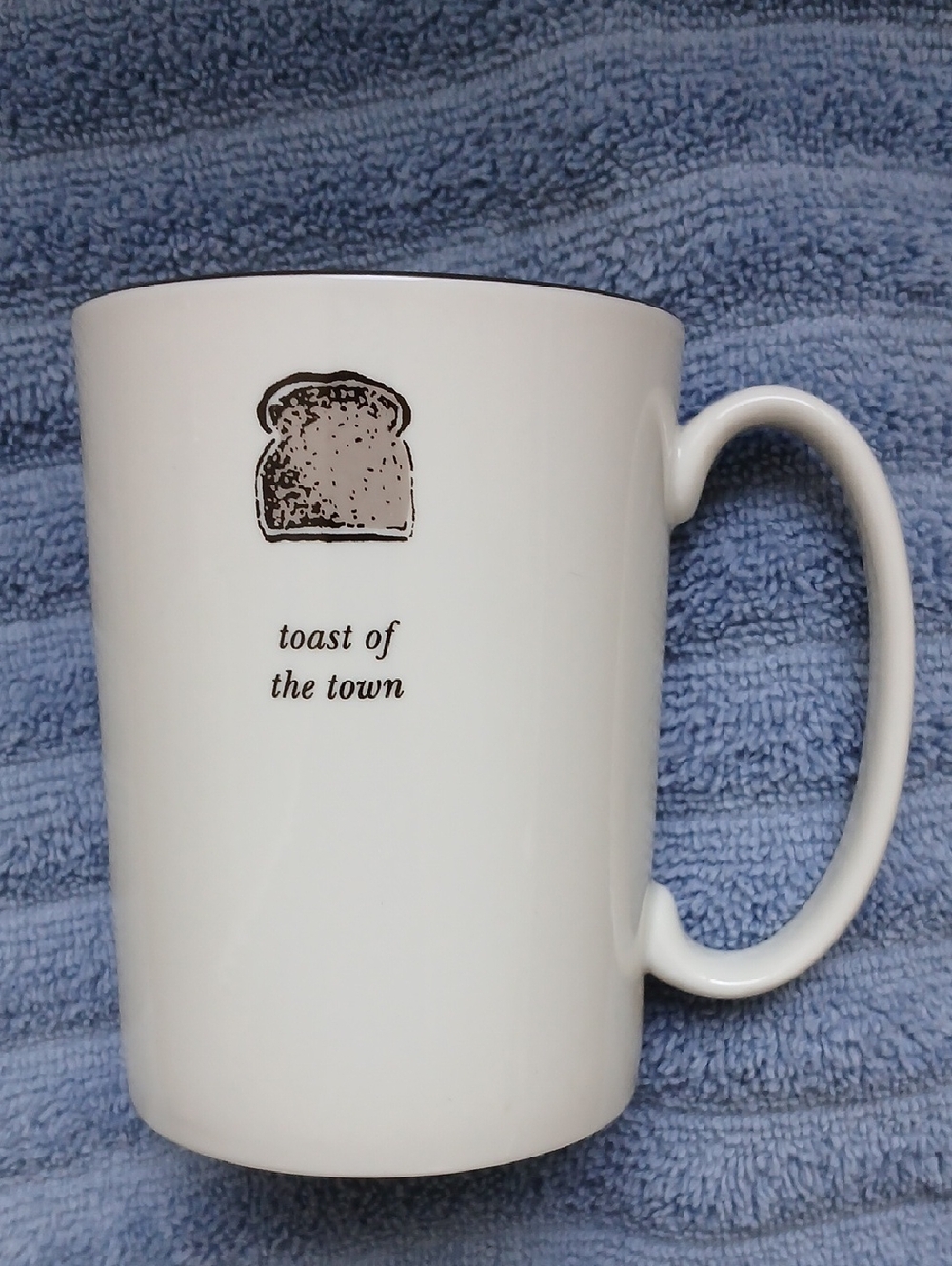 Lenox Kate Spade New York "toast of the town" Cause A Stir Coffee Tea Mug Cup